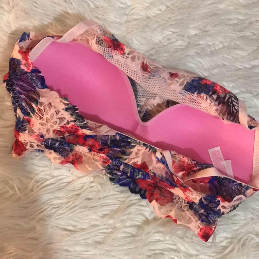 PINK lace Bra - Picture 10 of 12